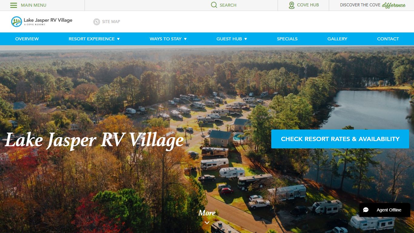 RV Resorts in Hardeeville, South Carolina | Lake Jasper RV Village
